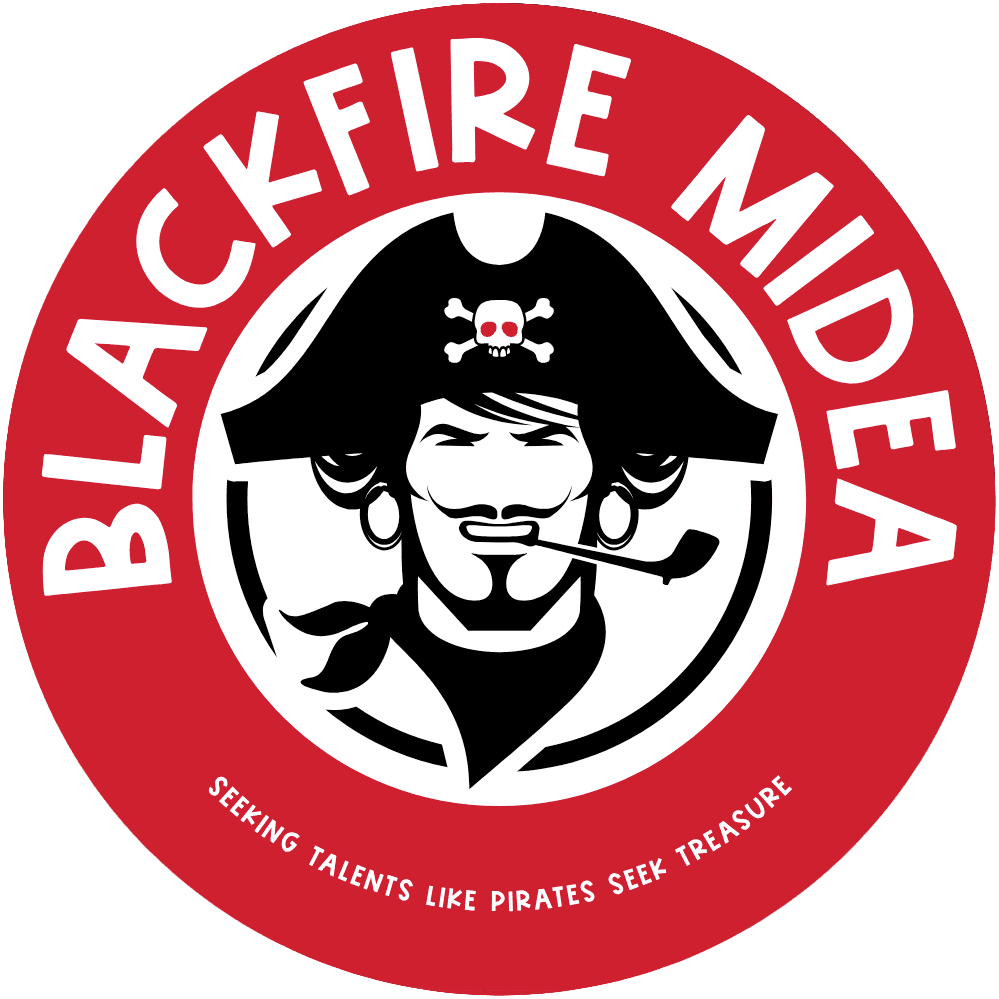 Black Fire Midea logo
